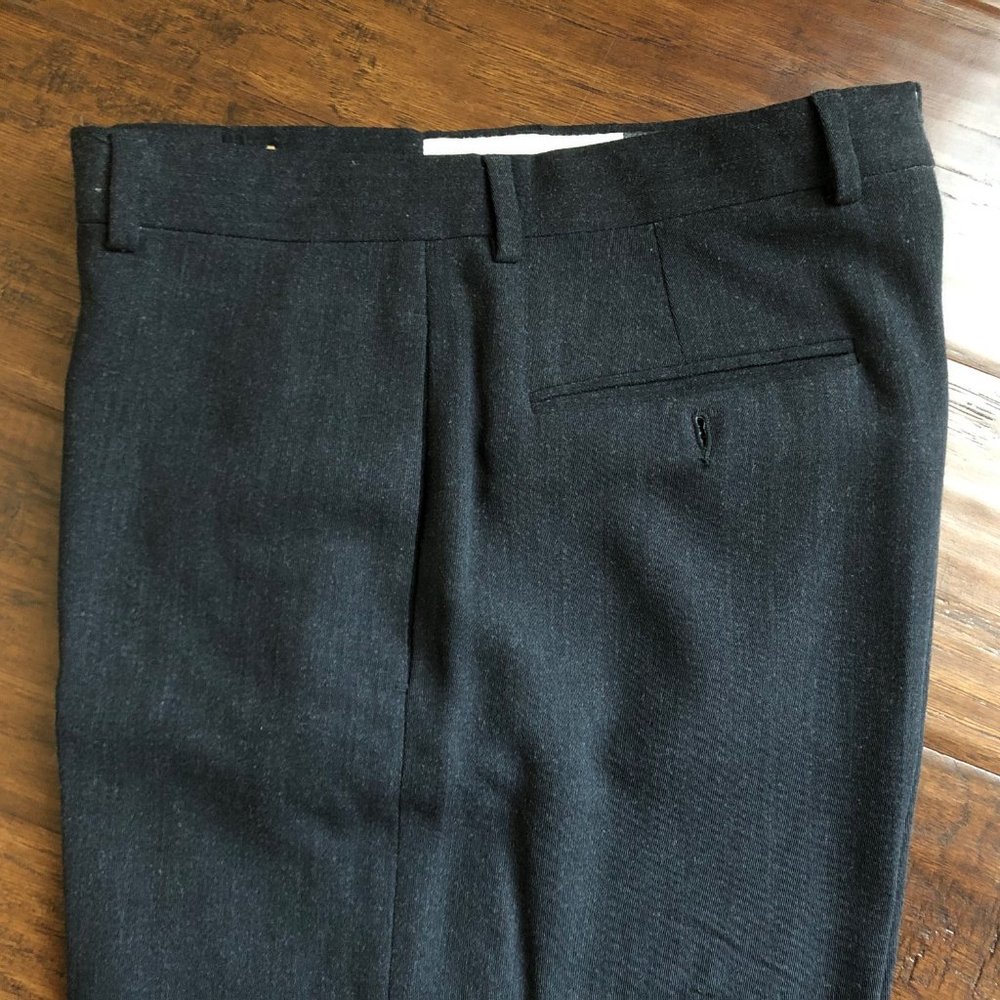 Banana Republic mens gray suit pants 32 x 28 wool - Picture 5 of 8